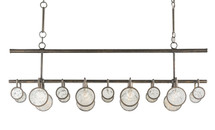 Vernier Rectangular Chandelier By Currey & Company