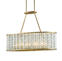 Frinton Rectangular Chandelier By Currey & Company