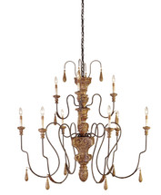 Mansion Chandelier, Medium By Currey & Company