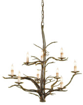 Treetop Chandelier, Large By Currey & Company