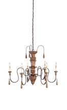 Mansion Chandelier, Small By Currey & Company