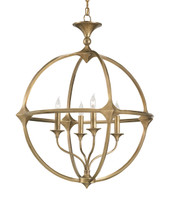 Bellario Orb Chandelier By Currey & Company