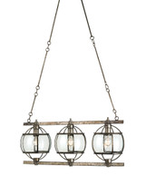 Broxton Rectangular Chandelier By Currey & Company