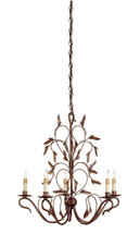Arcadia Chandelier, Small By Currey & Company