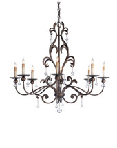 Pompeii Chandelier By Currey & Company