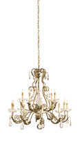 Soleil Chandelier By Currey & Company