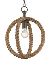 Bowline Pendant By Currey & Company