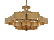 Grand Lotus Chandelier By Currey & Company
