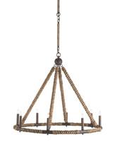 Bowline Chandelier By Currey & Company