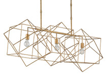 Erickson Rectangular Chandelier By Currey & Company