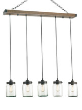 Firefly Rectangular Chandelier By Currey & Company