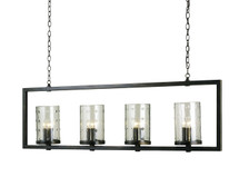 Longhope Rectangular Chandelier By Currey & Company