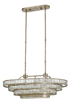 Frappé Oval Chandelier By Currey & Company