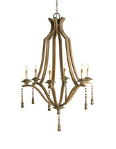 Simplicity Chandelier, Large By Currey & Company