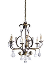 Tuscan Chandelier, Large By Currey & Company