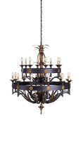 Camelot Chandelier, Large By Currey & Company