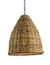 Basket Pendant By Currey & Company