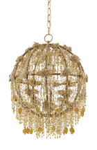 Tansy Orb Chandelier By Currey & Company