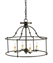 Fitzjames Ceiling Mount Pendant By Currey & Company