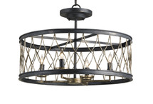 Crisscross Ceiling Mount By Currey & Company