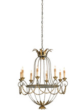 Elegance Chandelier By Currey & Company
