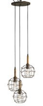 Sibley Trio Pendant By Currey & Company