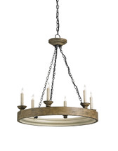 Beachhouse Chandelier By Currey & Company