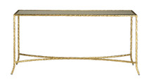 Gilt Twist Console By Currey & Company