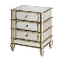 Harlow Three Drawer Chest By Currey & Company