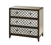 Sabrina Three Drawer Chest, Large By Currey & Company