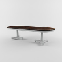 Model of Charleston Regency-Oyster Point Double Pedestal Dining Table TA-302-11-36