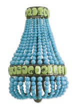 Lana Wall Sconce By Currey & Company, Turquoise