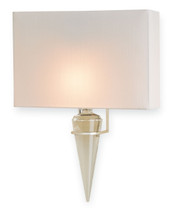 Larsen Wall Sconce By Currey & Company, Polished Nickel