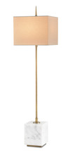 Thompson Console Lamp By Currey & Company, Brass