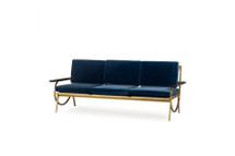 B Sofa (Vana Blue Velvet)