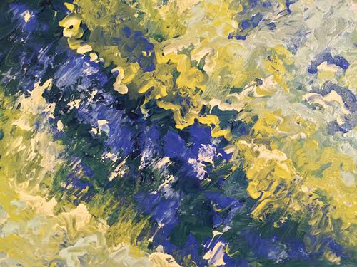 Beautiful Pastel Original Acrylic Painting