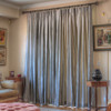 100% Silk drapes (shown in dove grey) exclusively for LAUREL AT SUNSET.  Priced per panel. Dry clean only.