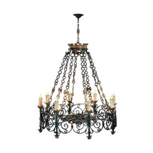 The Provencale Chandelier by Theodore Alexander