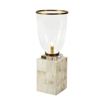 Lucite Hurricane Lamp by Theodore Alexander