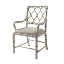 Cream Claydon Armchair by Theodore Alexander
