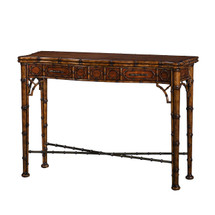 The Edwardian Bamboo Console by Theodore Alexander