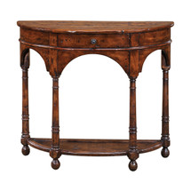 The Bowfront Country Console by Theodore Alexander