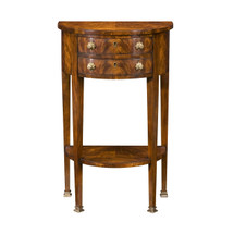 A Demi Lune Table by Theodore Alexander