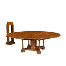 The Jupe Patent Dining Table by Theodore Alexander