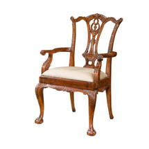 Classic Claw and Ball Armchair by Theodore Alexander