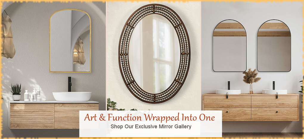 Modern Mediterranean Mirrors | Largest Selection | FREE Shipping, No Sales Tax | BellaSoleil.com Tuscan Decor Since 1996