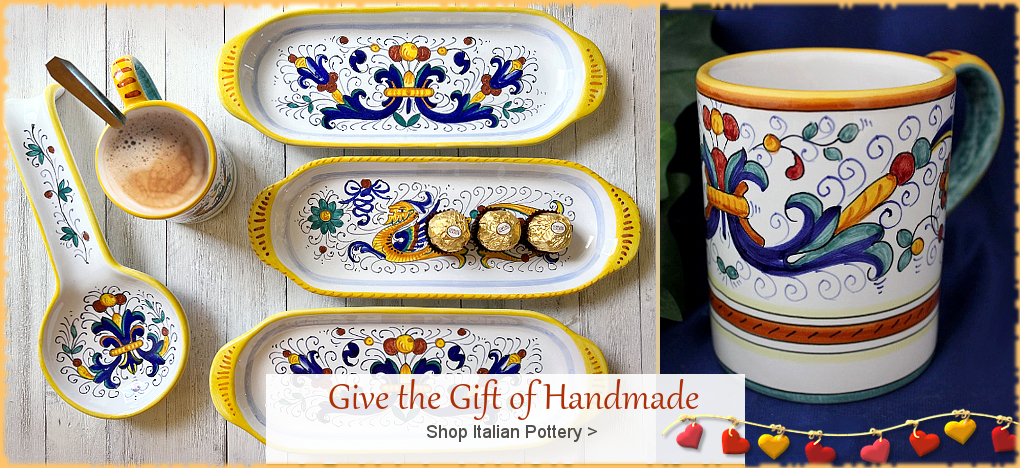 Deruta Italian Ceramics,  Tuscany Italian Pottery VALENTINES DAY SALE | BellaSoleil.com Tuscan Decor Since 1996