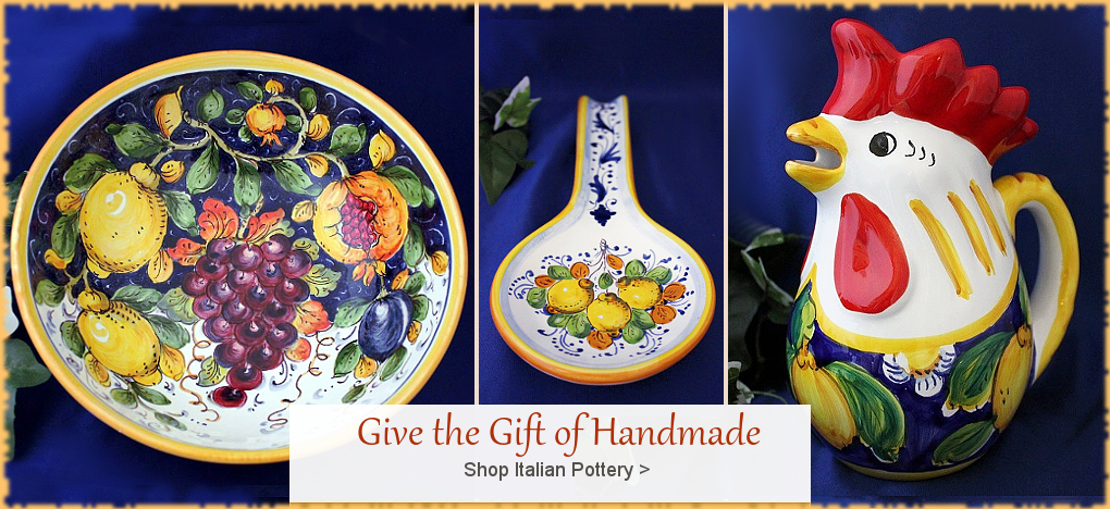 Italian Pottery, Modern Mediterranean Home Decor, SALE | Largest Selection | FREE Shipping, No Sales Tax | BellaSoleil.com Tuscan Decor Since 1996