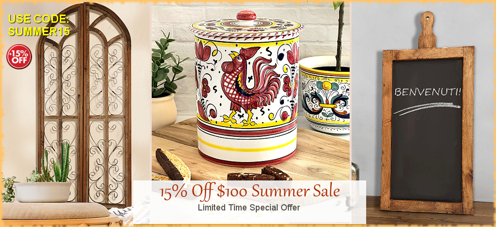Italian Pottery Modern Mediterranean Home Decor SALE