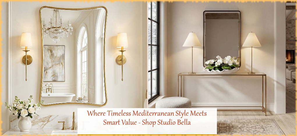 Modern Mediterranean Home Decor SALE | Largest Selection | FREE Shipping, No Sales Tax | BellaSoleil.com Tuscan Decor Since 1996
